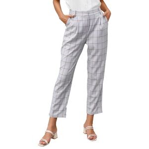 🌸3/$30🌸 Grace Karin Gray Plaid Pants